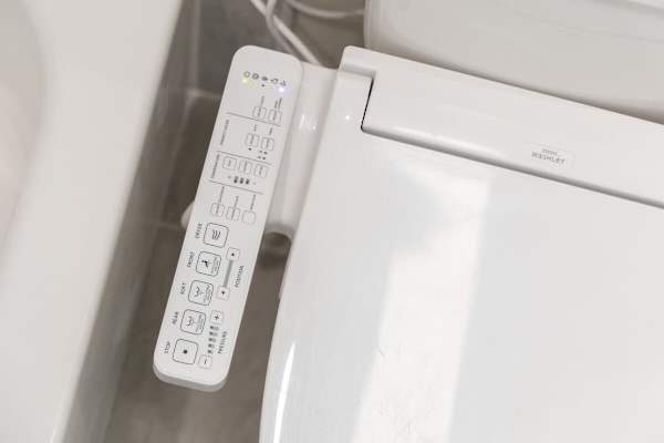 Experience ultimate comfort and hygiene with this advanced TOTO Washlet bidet, offering customizable water temperature, pressure, and various cleansing and drying functions