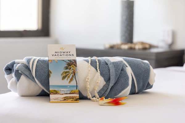 Your getaway starts with a warm welcome and all the comforts ready for you.