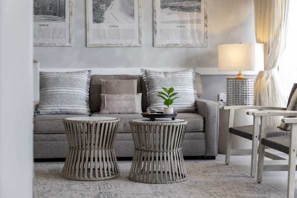 Relax and unwind in the inviting living area, where comfortable seating and thoughtful decor create a perfect retreat.