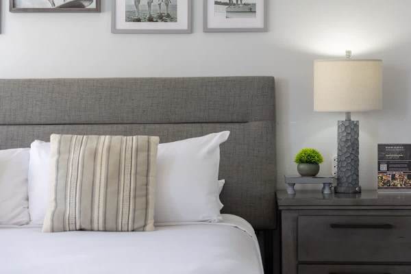 Unwind in comfort and style; this inviting bedroom is your sanctuary after a day of exploration.