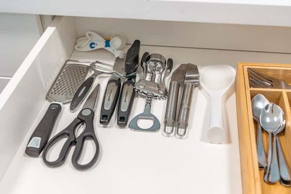 Kitchen utensils.