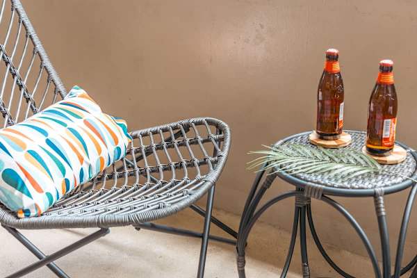 Patio set in your balcony