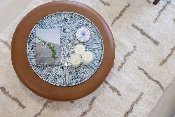 Decorative details in the living area