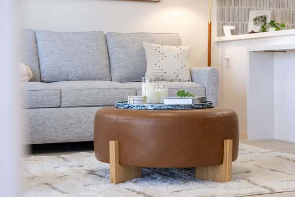 Decorative details in the living area