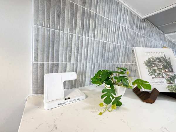 Stay charged and connected during your stay with this convenient multi-device charger, so you can keep all your gadgets ready to go.