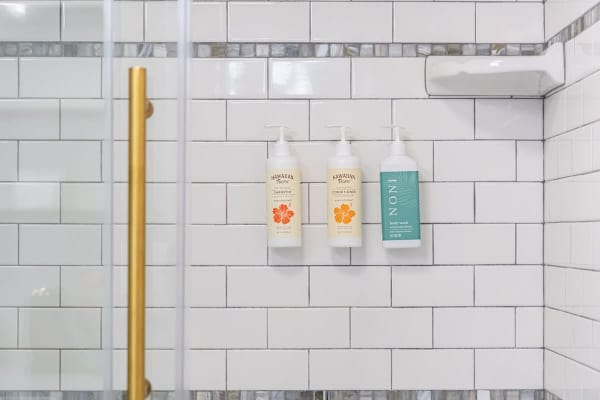 We provide a starter supply of complimentary toiletries!
