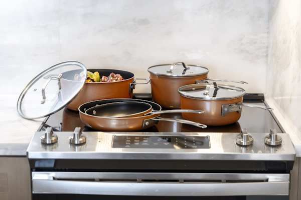 Your kitchen is fully equipped with a beautiful set of modern pots and pans, so you have everything you need to prepare your favorite homemade meals during your stay!