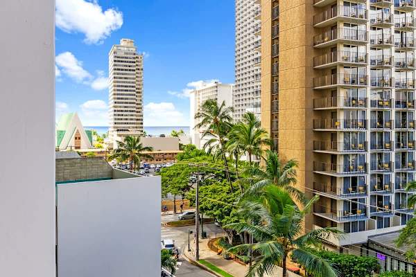 View from the lanai