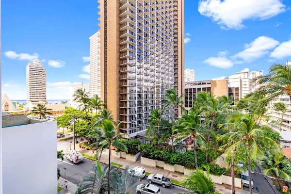 View from the lanai