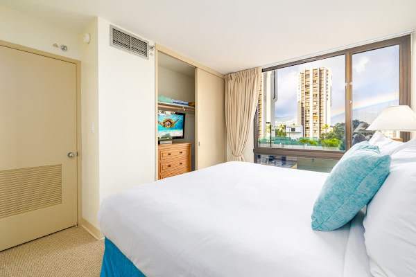Master Bedroom with TV