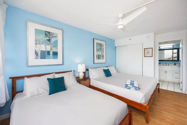 Step out of the comfortable bedroom and into the convenient en-suite bathroom for a seamless experience.