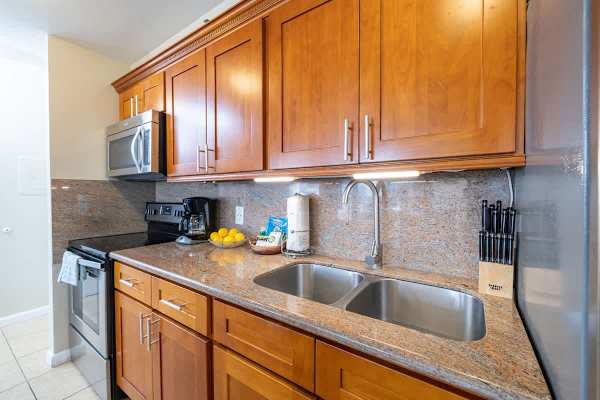 Fully equipped kitchen for your culinary needs 