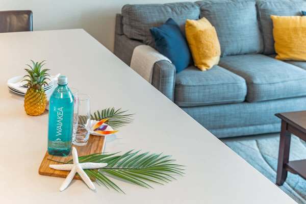 Dining and living area