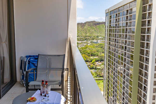 Balcony view.
