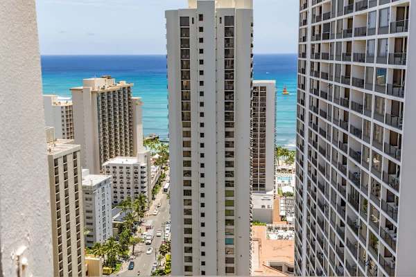 Ocean and City views.