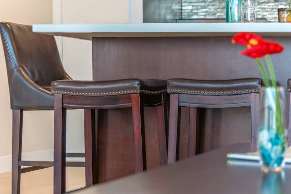 Bar stools in your dining area.