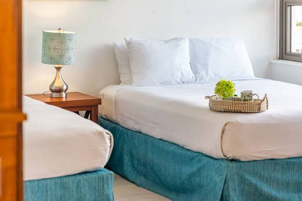 Your bedroom also has a nightstand.