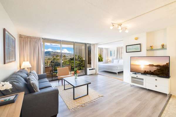 Relax and enjoy your stay in this cozy and spacious living area.