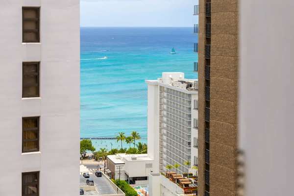 Enjoy great ocean views from your private balcony!