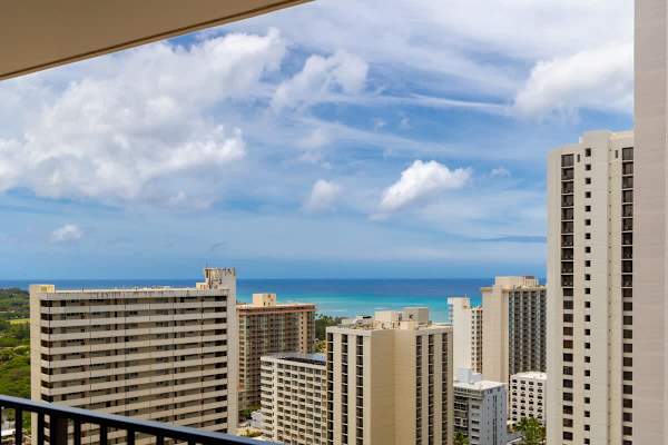 Enjoy great ocean views from your private balcony!