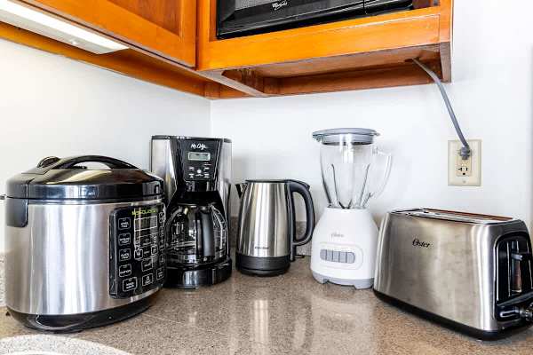 Appliances provided