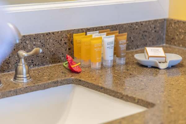 We provide starter supplies but not replenished.