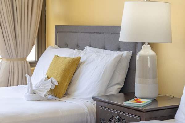 Bedside lamp.