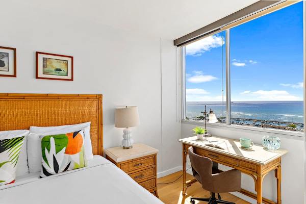 Dedicate work space  with gorgeous views