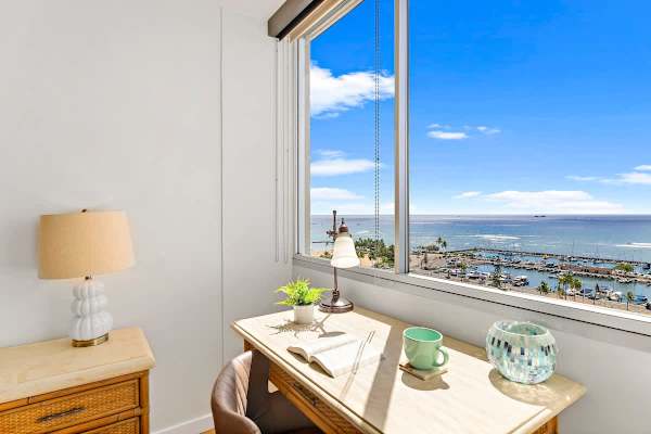 Dedicate workspace with gorgeous views.