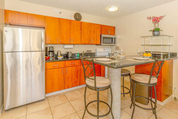 Fully equipped kitchen with full-size appliances perfect for your culinary needs!