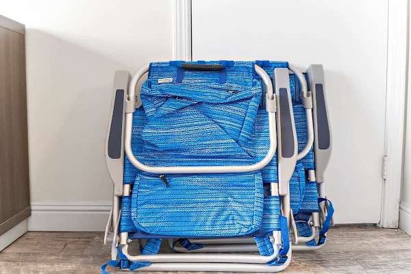 We provide 2 beach chairs. 