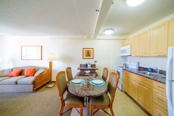 Enjoy your meal at the dining area!
