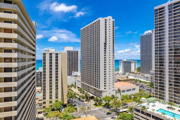 Ocean and City views