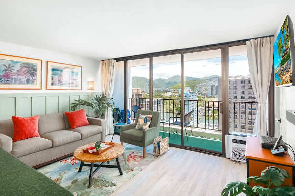 Enjoy your stay in this beautifully renovated condo with a mountain view.