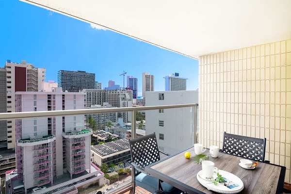 Savor your morning coffee with a view from the private balcony, offering stunning views.