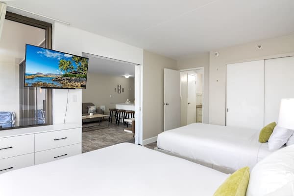40" Smart TV in the bedroom
