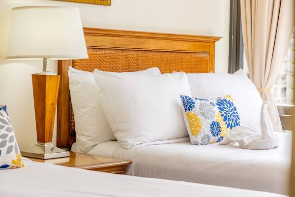 Bedroom with nightstand