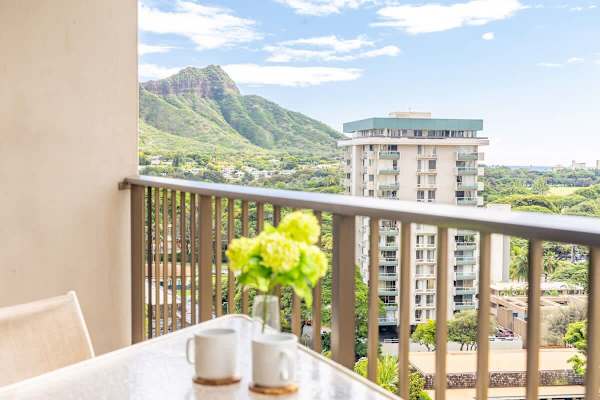 Mountain views from your balcony