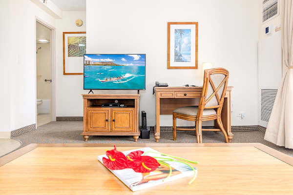 Enjoy watching your favorite TV shows from the living room!
