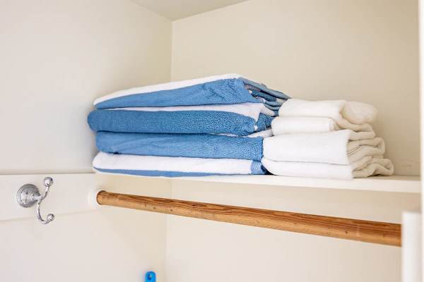 Towels available