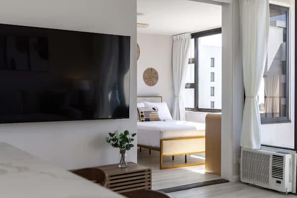 This newly renovated condo is equipped with a window AC to keep the unit cool and comfortable! 