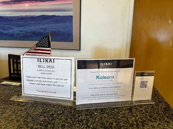 Ilikai Bell Desk Information
