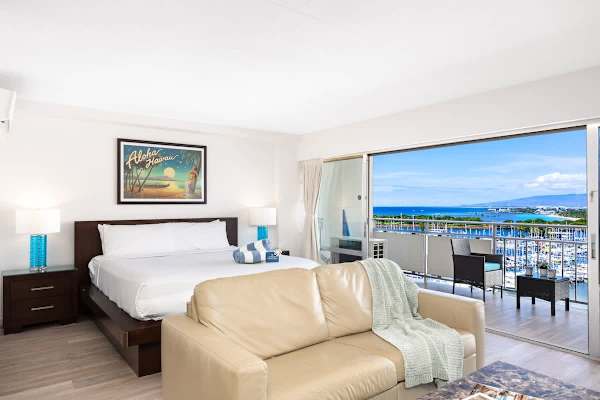 Relax on your king-size bed and comfy sleeper sofa after your activities!