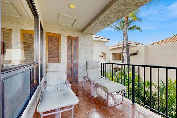 Private Balcony For Morning Coffee Bliss