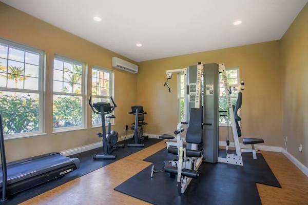 On-Site Fitness Room with Cardio & Strength Equipment