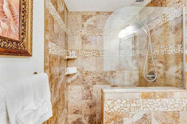 Spa-Inspired Bathroom with Walk-In Shower
