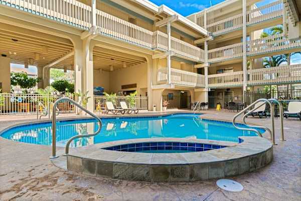 Unwind in the Resort Spa & Pool Area