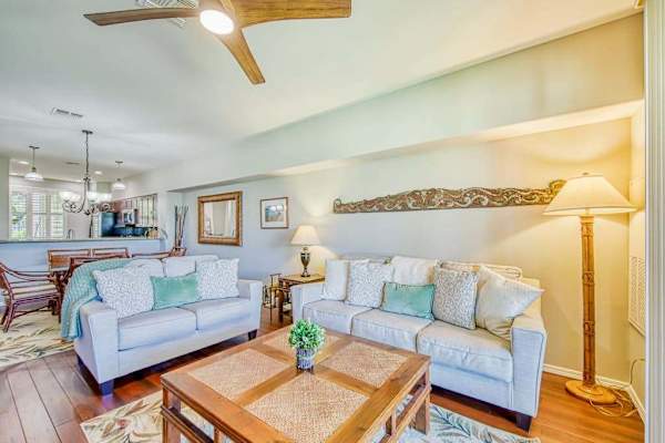 Bright living room for relaxing