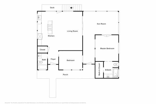 See the full floor plan to get a sense of the home's layout before you arrive