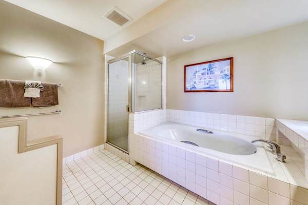 Spa Bathroom With Soaking Tub